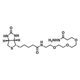 (+)-Biotin-PEG3-hydrazide