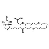 (+)-Biotin-PEG6-acid