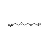 Propyne-PEG2-amine
