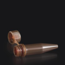 1.5ml brown spiral ogival base cryogen tubes with cap