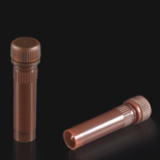 1.5ml brown flat base cryogenic tubes